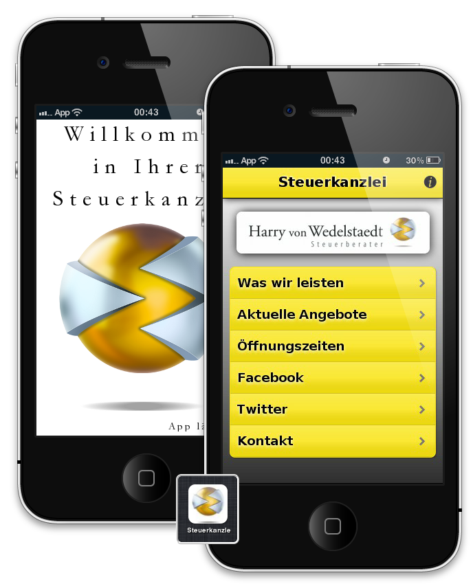 Die mobile App wird aktuell nur unter iPhone, iPod touch und Android unterstützt. Weitere Geräte werden folgen.